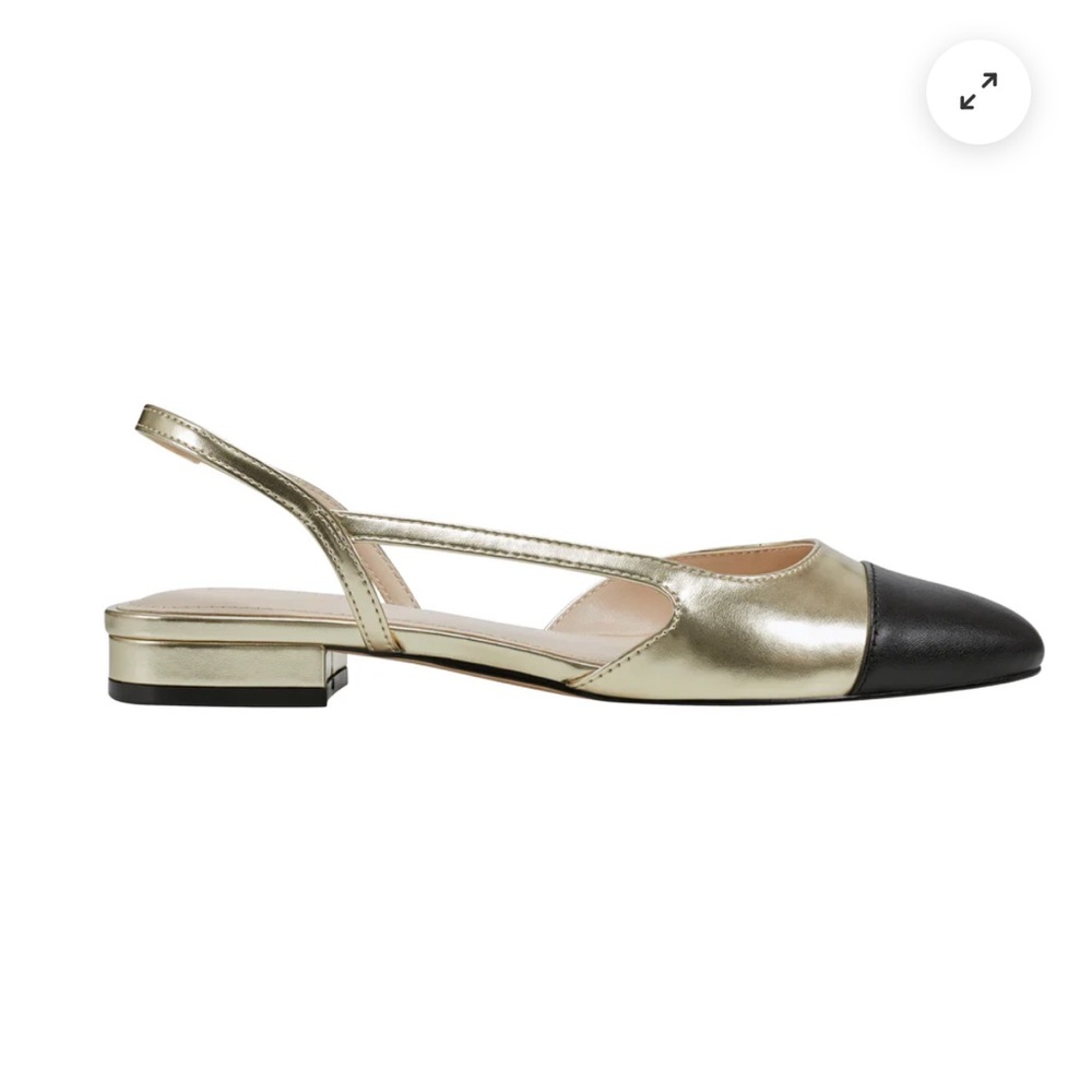 Mark Fisher Dela Pointy Toe Slingback Flats Women’s Dress Shoes Size 7.5 - Picture 5 of 9